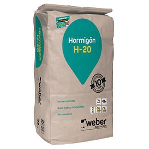 Hormigón H20 25 kg Weber
