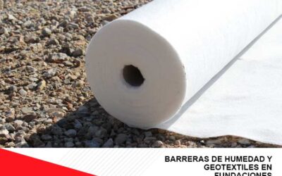 Barreras de humedad y geotextiles en fundaciones