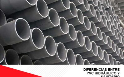 Diferencias entre PVC hidráulico y sanitario