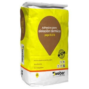 Adhesivo EIFS 25 kg Weber Pega EIFS