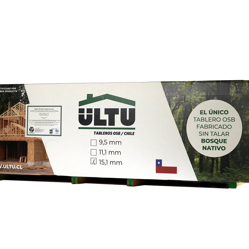 OSB 15,1 mm 1,22 x 2,44 m Ultu