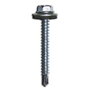 Tornillo Hexagonal Punta Broca con Golilla 12-14 x 2 1/2" (400 un)