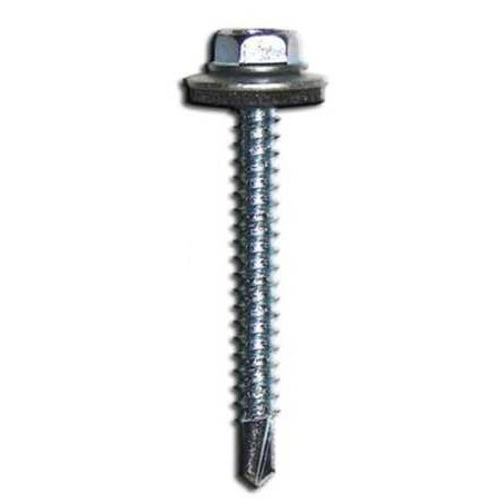 Tornillo Hexagonal Punta Broca con Golilla 12-14 x 2 1/2" (400 un)