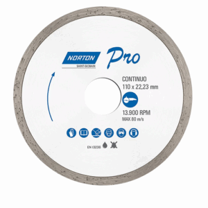 Disco Diamantado Continuo 4 1/2″ Nexxo