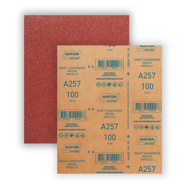 Lija para Madera A-257 Grano 100