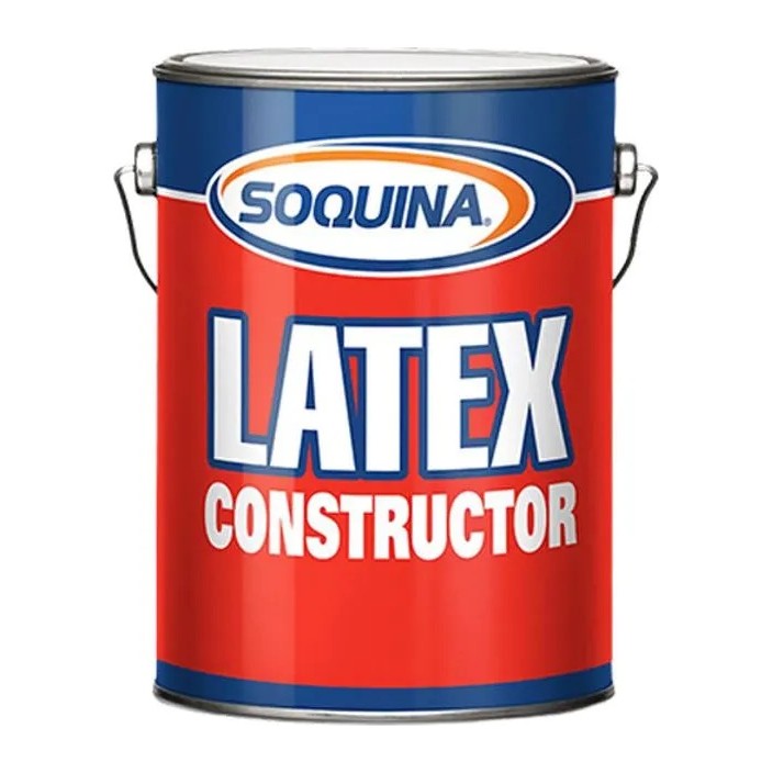 Látex Constructor Blanco 1 galón Soquina