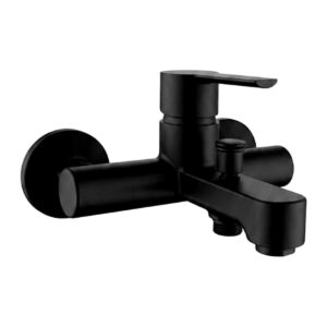 Monomando Tina Ducha Calix Negro PZ20002NE Piazza