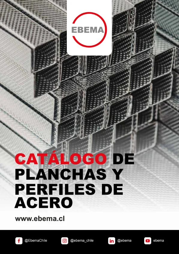 Portada del catálogo Planchas y perfiles de acero