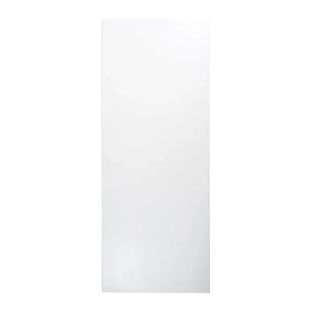 Puerta Acero Blanca Exterior Lisa 85 cm x 2 m