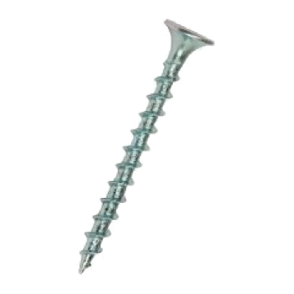 Tornillo Yeso-Cartón Zincado Punta Fina Hilo Grueso 6 x 1 5/8" (100 un)